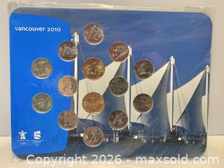 MaxSold Auction: 2010 Royal Canadian Mint Vancouver 2010 Olympics Coin Set - New Westminster (British Columbia, Canada) SELLER MANAGED Reseller Online Auction - Canfor Avenue