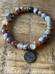 MaxSold Auction: fire agate beaded bracelet - New Westminster (British Columbia, Canada) SELLER MANAGED Reseller Online Auction - Canfor Avenue