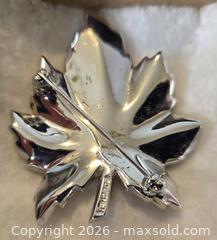 MaxSold Auction: Marcel Boucher Rhinestone Brooch Pin, Vintage Mid-Century - New Westminster (British Columbia, Canada) SELLER MANAGED Reseller Online Auction - Canfor Avenue