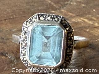 MaxSold Auction: Mid century Art deco style  sterling silver ring - New Westminster (British Columbia, Canada) SELLER MANAGED Reseller Online Auction - Canfor Avenue