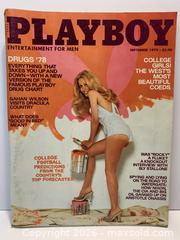 MaxSold Auction: Playboy September 1978 Single Issue - New Westminster (British Columbia, Canada) SELLER MANAGED Reseller Online Auction - Canfor Avenue