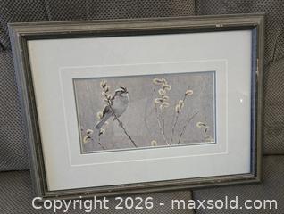 MaxSold Auction: Robert Bateman Framed Bird & Wildlife Print, Painted Wood Frame - New Westminster (British Columbia, Canada) SELLER MANAGED Reseller Online Auction - Canfor Avenue