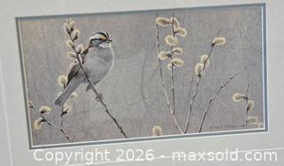 MaxSold Auction: Robert Bateman Framed Bird & Wildlife Print, Painted Wood Frame - New Westminster (British Columbia, Canada) SELLER MANAGED Reseller Online Auction - Canfor Avenue