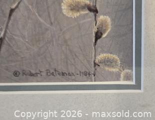 MaxSold Auction: Robert Bateman Framed Bird & Wildlife Print, Painted Wood Frame - New Westminster (British Columbia, Canada) SELLER MANAGED Reseller Online Auction - Canfor Avenue