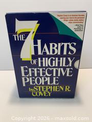 MaxSold Auction: The 7 Habits of Highly Effective People — Stephen R. Covey (6 CDs) - New Westminster (British Columbia, Canada) SELLER MANAGED Reseller Online Auction - Canfor Avenue