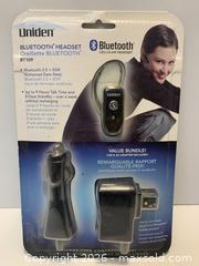 MaxSold Auction: Uniden BT109 Bluetooth Headset, Black - New Westminster (British Columbia, Canada) SELLER MANAGED Reseller Online Auction - Canfor Avenue
