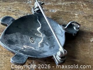 MaxSold Auction: vintage-stye  turtle brooch/ pendant can be either - New Westminster (British Columbia, Canada) SELLER MANAGED Reseller Online Auction - Canfor Avenue