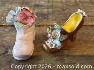 MaxSold Auction: Vintage shoe figurines - New Westminster (British Columbia, Canada) SELLER MANAGED Reseller Online Auction - Canfor Avenue