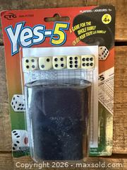 MaxSold Auction: Yes -5 game  - New Westminster (British Columbia, Canada) SELLER MANAGED Reseller Online Auction - Canfor Avenue