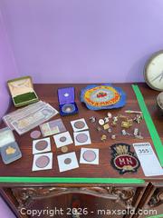 MaxSold Auction: Assorted Coins, Currency and Jewelry  - Greater Napanee (Ontario, Canada) PARTNER MANAGED Moving Online Auction - Newburgh Road