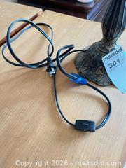 MaxSold Auction: Brass Stain Glass Lamp - Greater Napanee (Ontario, Canada) PARTNER MANAGED Moving Online Auction - Newburgh Road