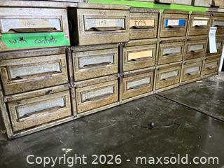 MaxSold Auction: Card Catalogue Cabinet - Greater Napanee (Ontario, Canada) PARTNER MANAGED Moving Online Auction - Newburgh Road