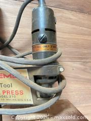 MaxSold Auction: Dremel Moto-Tool Press and Tap & Die Set - Greater Napanee (Ontario, Canada) PARTNER MANAGED Moving Online Auction - Newburgh Road