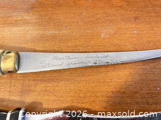 MaxSold Auction: Fishing/ Army Cutting Utensil - Greater Napanee (Ontario, Canada) PARTNER MANAGED Moving Online Auction - Newburgh Road