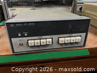 MaxSold Auction: Hewlett-Packard VHF Switch - Greater Napanee (Ontario, Canada) PARTNER MANAGED Moving Online Auction - Newburgh Road