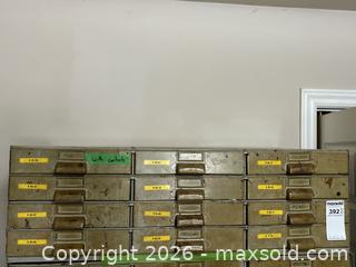 MaxSold Auction: Metal Storage Drawer Unit - Greater Napanee (Ontario, Canada) PARTNER MANAGED Moving Online Auction - Newburgh Road
