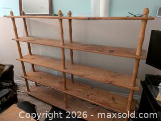 MaxSold Auction: Wooden Shelf - Greater Napanee (Ontario, Canada) PARTNER MANAGED Moving Online Auction - Newburgh Road