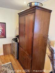 MaxSold Auction: Armoire - San Jose (California, USA) SELLER MANAGED Moving Online Auction - Paladin Drive