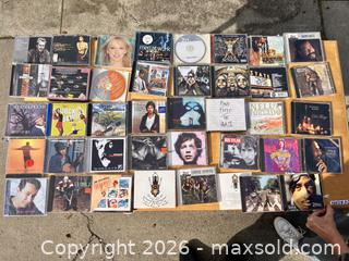 MaxSold Auction: Assorted CDs - San Jose (California, USA) SELLER MANAGED Moving Online Auction - Paladin Drive