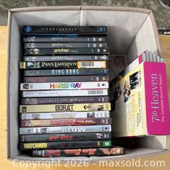 MaxSold Auction: Assorted DVDs - San Jose (California, USA) SELLER MANAGED Moving Online Auction - Paladin Drive