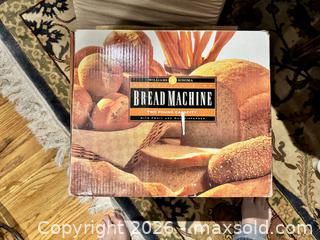 MaxSold Auction: Bread Machine - Williams Sonoma - San Jose (California, USA) SELLER MANAGED Moving Online Auction - Paladin Drive