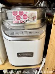 MaxSold Auction: Cuisinart Gelateria Ice Cream Machine - San Jose (California, USA) SELLER MANAGED Moving Online Auction - Paladin Drive