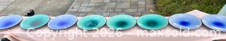 MaxSold Auction: Japanese Cracked Enamel Plates - San Jose (California, USA) SELLER MANAGED Moving Online Auction - Paladin Drive