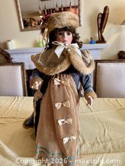 MaxSold Auction: Porcelain Dolls - Large Doll and 3 Small Dolls - San Jose (California, USA) SELLER MANAGED Moving Online Auction - Paladin Drive