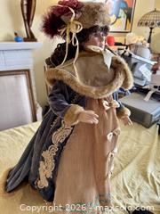 MaxSold Auction: Porcelain Dolls - Large Doll and 3 Small Dolls - San Jose (California, USA) SELLER MANAGED Moving Online Auction - Paladin Drive