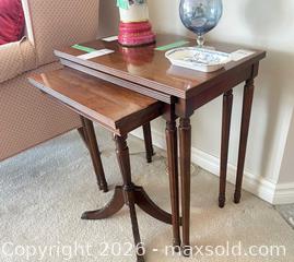 MaxSold Auction: Nesting Tables - Burlington (Ontario, Canada) PARTNER MANAGED Estate Sale Online Auction - Cumberland Avenue (STORAGE)