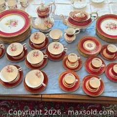 MaxSold Auction: Set of Hammersley & Co Fine Bone China - Burlington (Ontario, Canada) PARTNER MANAGED Estate Sale Online Auction - Cumberland Avenue (STORAGE)