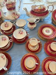 MaxSold Auction: Set of Hammersley & Co Fine Bone China - Burlington (Ontario, Canada) PARTNER MANAGED Estate Sale Online Auction - Cumberland Avenue (STORAGE)