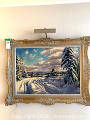 MaxSold Auction: Tom Stone Oil Painting Titled "Road to Sand Lake" - Burlington (Ontario, Canada) PARTNER MANAGED Estate Sale Online Auction - Cumberland Avenue (STORAGE)
