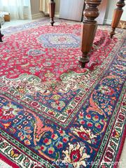 MaxSold Auction: Vintage Hand-knotted Persian Rug - Burlington (Ontario, Canada) PARTNER MANAGED Estate Sale Online Auction - Cumberland Avenue (STORAGE)