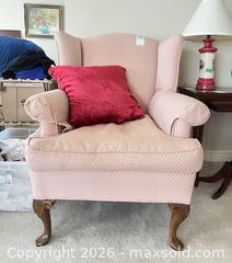 MaxSold Auction: Vintage Wingback Chair  - Burlington (Ontario, Canada) PARTNER MANAGED Estate Sale Online Auction - Cumberland Avenue (STORAGE)