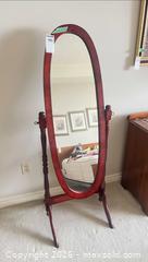 MaxSold Auction: Wood Cheval Standing Mirror - Burlington (Ontario, Canada) PARTNER MANAGED Estate Sale Online Auction - Cumberland Avenue (STORAGE)