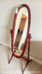 MaxSold Auction: Wood Cheval Standing Mirror - Burlington (Ontario, Canada) PARTNER MANAGED Estate Sale Online Auction - Cumberland Avenue (STORAGE)