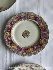 MaxSold Auction: Assorted Vintage Floral Porcelain Plates: Bread & Butter Plate BWD52 by BAWO & DOTTER, Mid-Century Cake Handled Plate, & More! - San Jose (California, USA) SELLER MANAGED Estate Sale Online Auction - Avenida Arboles