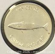 MaxSold Auction: 1867-1967 Cdn. Silver 100th Anniversary of Canada 10 Cents  - Newmarket (Ontario, Canada) PARTNER MANAGED Reseller Online Auction - Walter Avenue