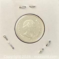 MaxSold Auction: 2010 Cdn. Silver Proof Queen Elizabeth II 25 Cents  - Newmarket (Ontario, Canada) PARTNER MANAGED Reseller Online Auction - Walter Avenue