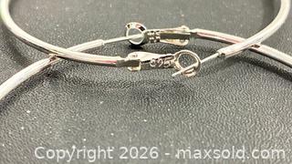 MaxSold Auction: 2 Pairs of Sterling Silver Earrings  - Newmarket (Ontario, Canada) PARTNER MANAGED Reseller Online Auction - Walter Avenue