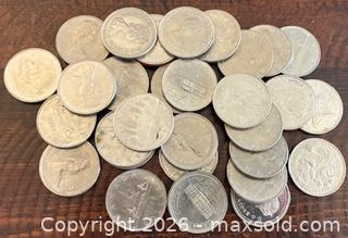 MaxSold Auction: 30 Assort Canadian 1970's to 80's Dollars  - Newmarket (Ontario, Canada) PARTNER MANAGED Reseller Online Auction - Walter Avenue