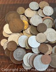 MaxSold Auction: Assort Foreign Coins Lot  - Newmarket (Ontario, Canada) PARTNER MANAGED Reseller Online Auction - Walter Avenue