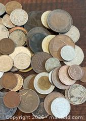 MaxSold Auction: Assort Foreign Coins Lot  - Newmarket (Ontario, Canada) PARTNER MANAGED Reseller Online Auction - Walter Avenue