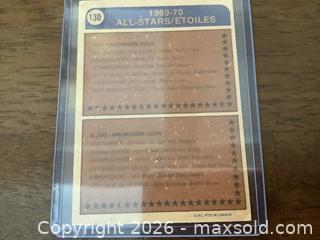 MaxSold Auction: Bobby Orr 1973-74 NHL East All-Star O.P.C Hockey Card  - Ajax (Ontario, Canada) SELLER MANAGED Reseller Online Auction - Pickering Beach Road