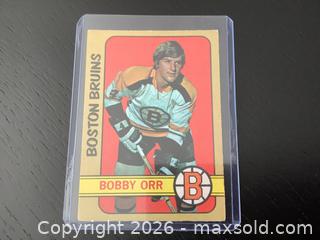 MaxSold Auction: Bobby Orr O.P.C. Hockey Card - Early 1970 - Ajax (Ontario, Canada) SELLER MANAGED Reseller Online Auction - Pickering Beach Road
