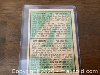 MaxSold Auction: Jean Béliveau Special Collector’s Card O.P.C. - Ajax (Ontario, Canada) SELLER MANAGED Reseller Online Auction - Pickering Beach Road