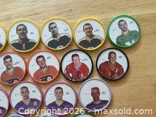 MaxSold Auction: Lot of Twenty (20) 1960’s Plastic Shirriff Hockey Coins  - Ajax (Ontario, Canada) SELLER MANAGED Reseller Online Auction - Pickering Beach Road
