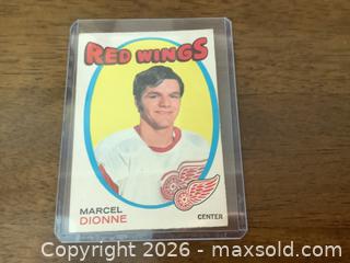 MaxSold Auction: Marcel Dionne Rookie Card - Red Wings - O.P.C. - 1971 - Ajax (Ontario, Canada) SELLER MANAGED Reseller Online Auction - Pickering Beach Road