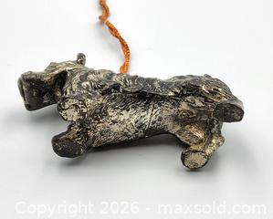 MaxSold Auction: 1930s Cold Painted Cast Metal SCOTTISH TERRIER / SCOTTIE Dog Ornament Figure - Kingston (Ontario, Canada) SELLER MANAGED Downsizing Online Auction - Heron Court.